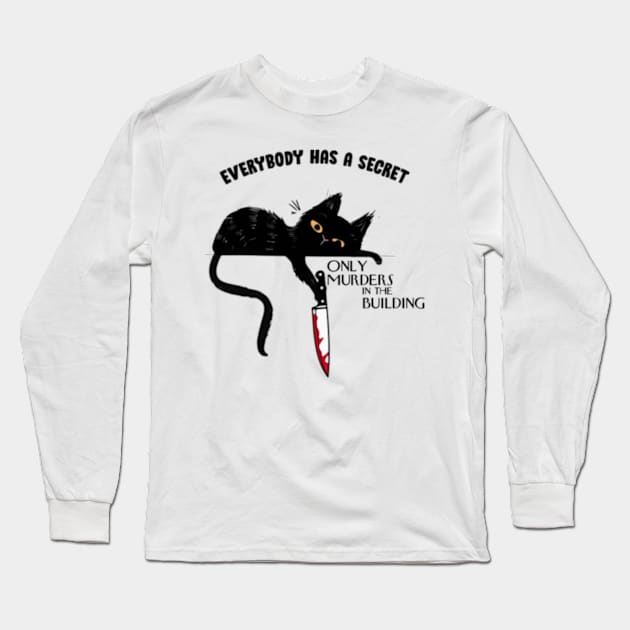 Only Murders In The Building Long Sleeve T-Shirt by perdewtwanaus